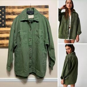 FP We The Free Madison City Denim Jacket